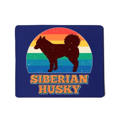 Vintage Siberian Husky Mousepad