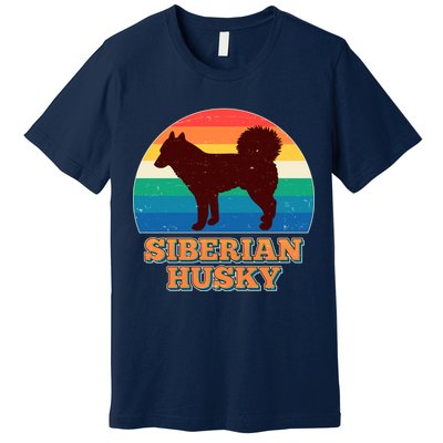 Vintage Siberian Husky Premium T-Shirt