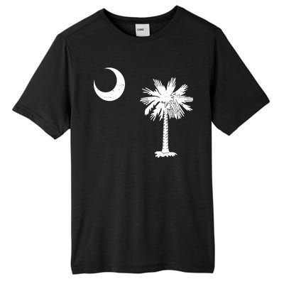 Vintage South Carolina Flag Palmetto Moon  Tall Fusion ChromaSoft Performance T-Shirt