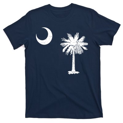 Vintage South Carolina Flag Palmetto Moon  T-Shirt