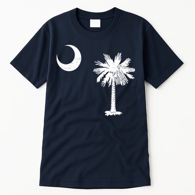 Vintage South Carolina Flag Palmetto Moon  Tall T-Shirt