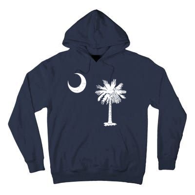 Vintage South Carolina Flag Palmetto Moon  Tall Hoodie