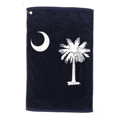 Vintage South Carolina Flag Palmetto Moon  Golf Towel