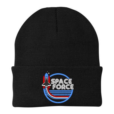 Vintage Space Force Emblem Beanie