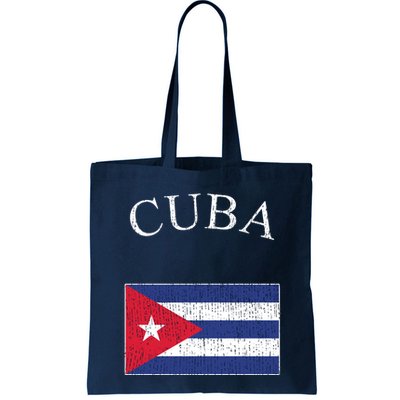 Vintage Sports Design Cuban Flag Bag