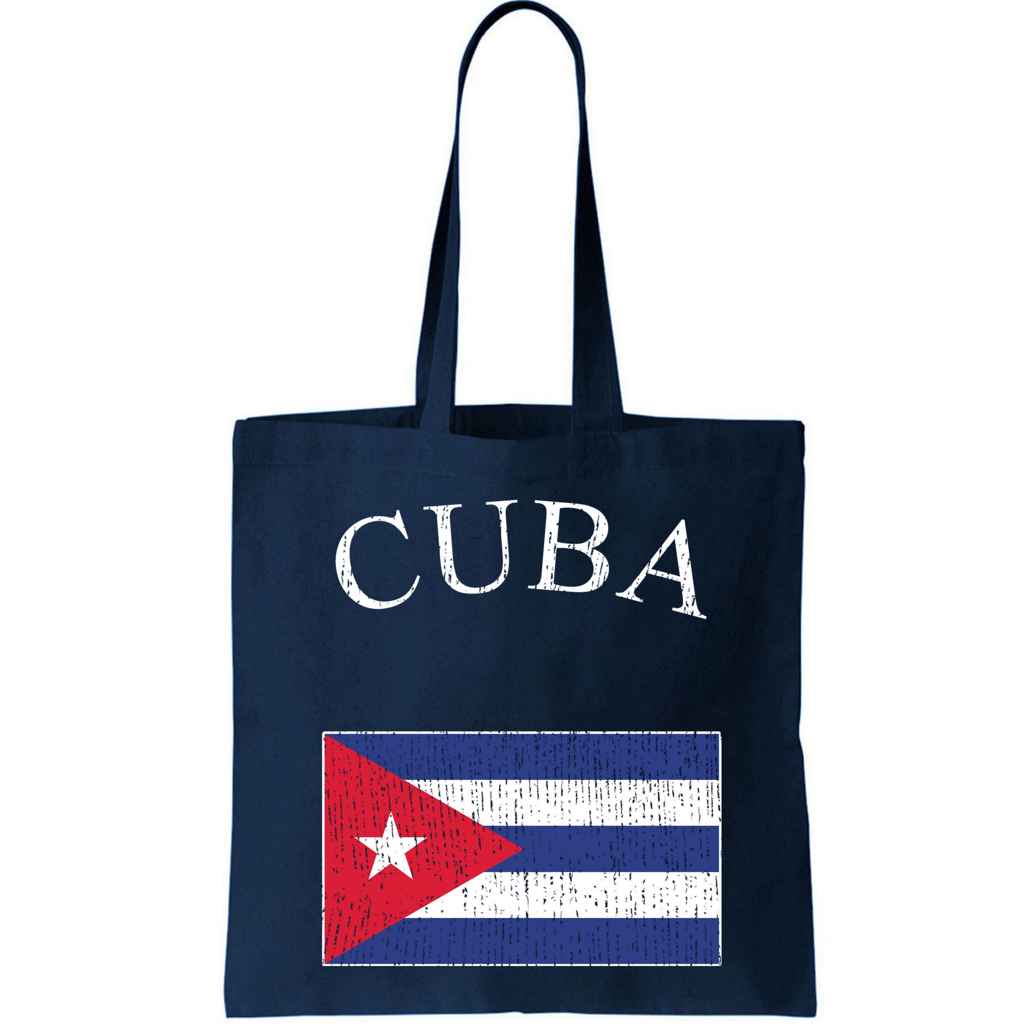 Vintage Sports Design Cuban Flag Bag