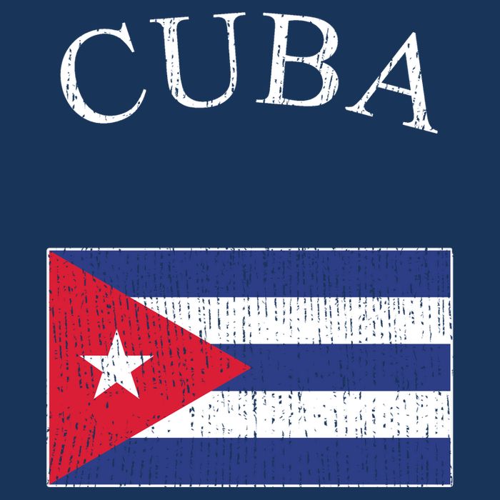 Vintage Sports Design Cuban Flag Bag