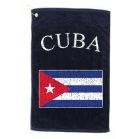 Vintage Sports Design Cuban Flag Golf Towel