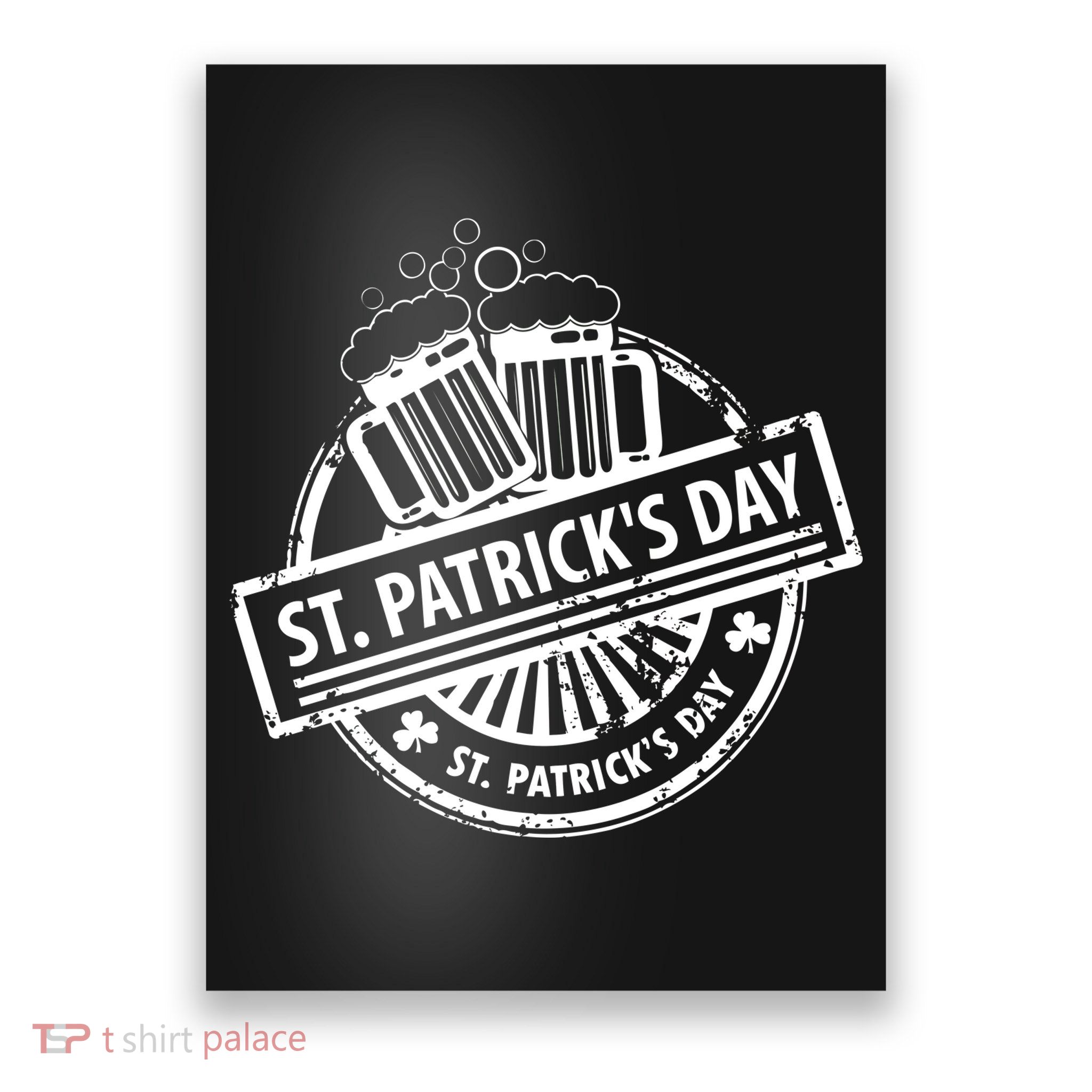 Vintage St. Patrick's Day Beer Poster
