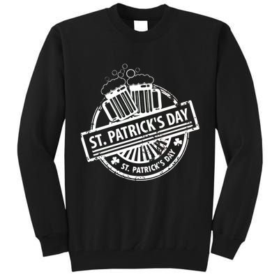 Vintage St. Patrick's Day Beer Tall Sweatshirt
