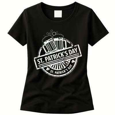 Vintage St. Patrick's Day Beer Womens T-Shirt