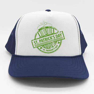 Vintage St. Patrick's Day Beer Trucker Hat