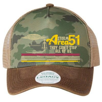 Vintage Storm Area 51 They Can't Stop All Of Us Legacy Tie Dye Trucker Hat