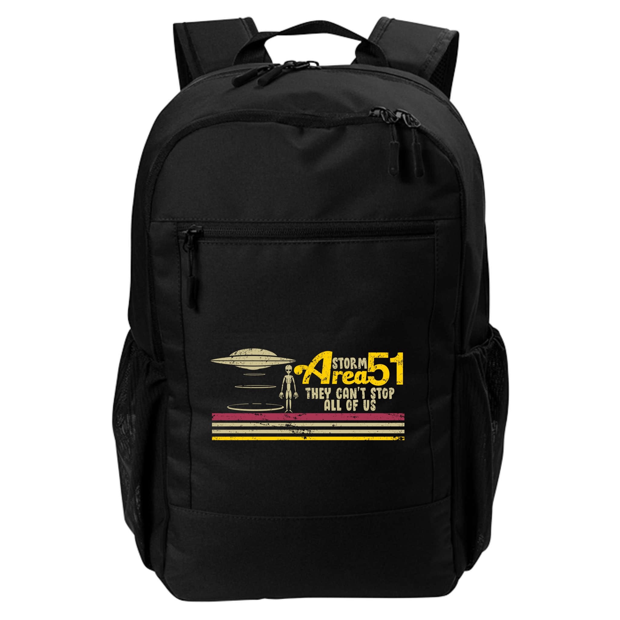 Vintage Storm Area 51 They Can't Stop All Of Us Backpack