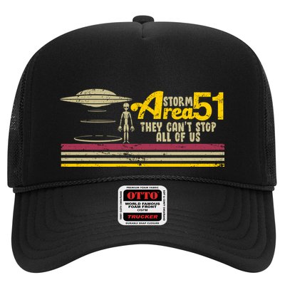 Vintage Storm Area 51 They Can't Stop All Of Us Trucker Hat