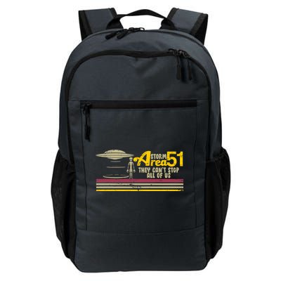 Vintage Storm Area 51 They Can't Stop All Of Us Daily Commute Backpack