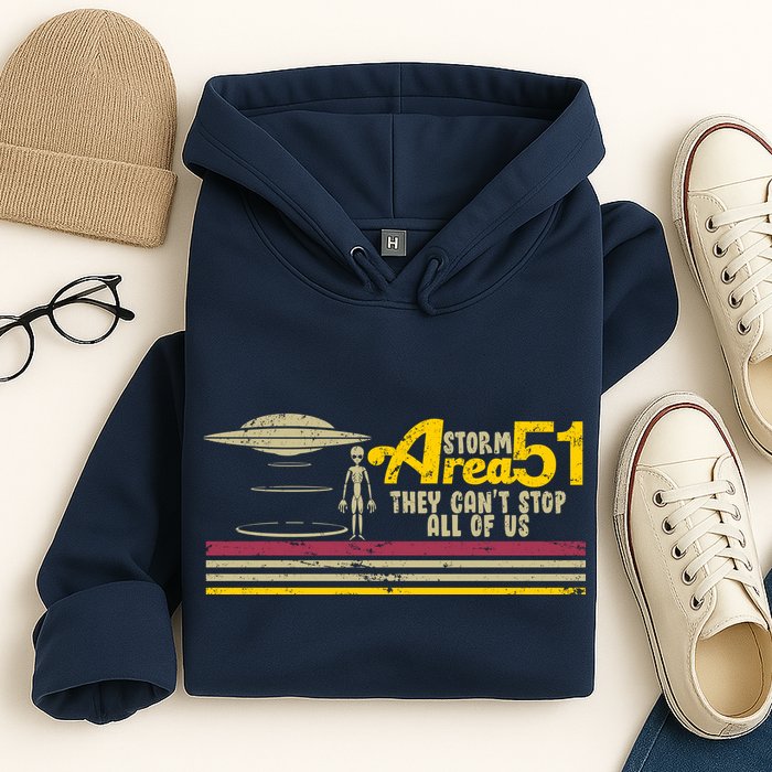Vintage Storm Area 51 They Can't Stop All Of Us Hoodie