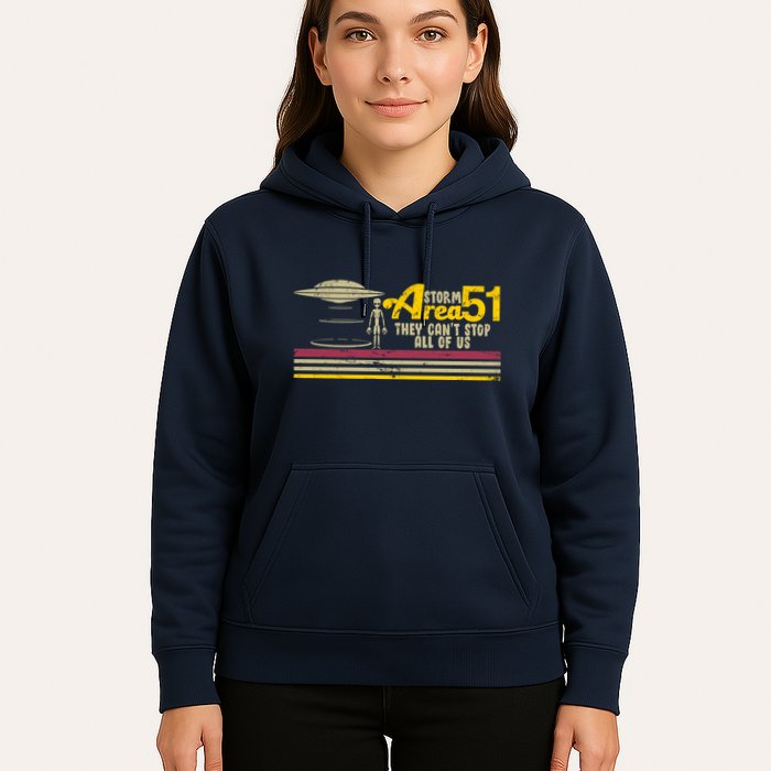 Vintage Storm Area 51 They Can't Stop All Of Us Hoodie