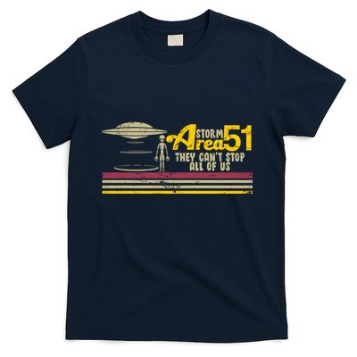 Vintage Storm Area 51 They Can't Stop All Of Us T-Shirt