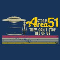 Vintage Storm Area 51 They Can't Stop All Of Us Drawstring Bag