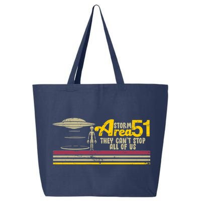 Vintage Storm Area 51 They Can't Stop All Of Us 25L Jumbo Tote