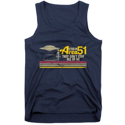 Vintage Storm Area 51 They Can't Stop All Of Us Tank Top