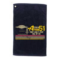 Vintage Storm Area 51 They Can't Stop All Of Us Golf Towel