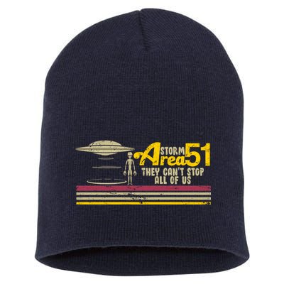 Vintage Storm Area 51 They Can't Stop All Of Us Short Acrylic Beanie