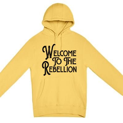 Vintage Style Welcome To The Rebellion Star Wars Premium Pullover Hoodie