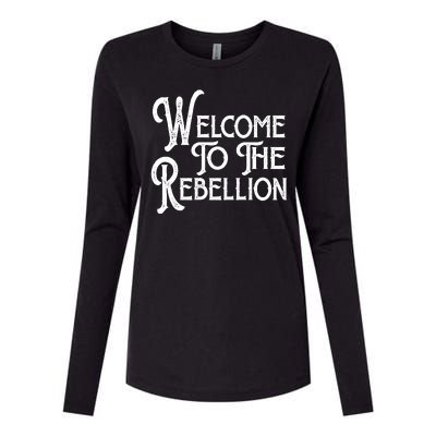 Vintage Style Welcome To The Rebellion Star Wars Womens Cotton Relaxed Long Sleeve T-Shirt