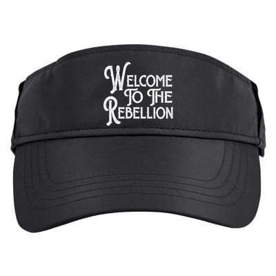 Vintage Style Welcome To The Rebellion Adult Drive Performance Visor