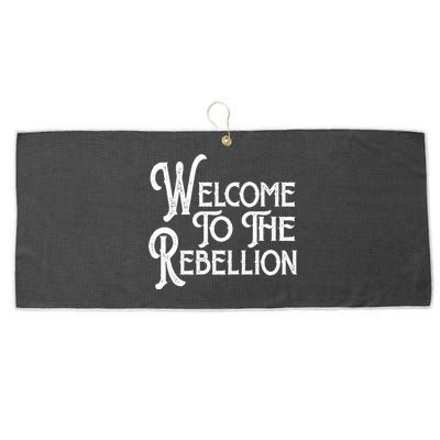 Vintage Style Welcome To The Rebellion Star Wars Large Microfiber Waffle Golf Towel