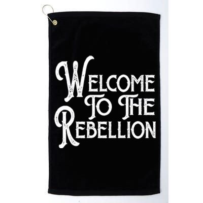 Vintage Style Welcome To The Rebellion Star Wars Platinum Collection Golf Towel