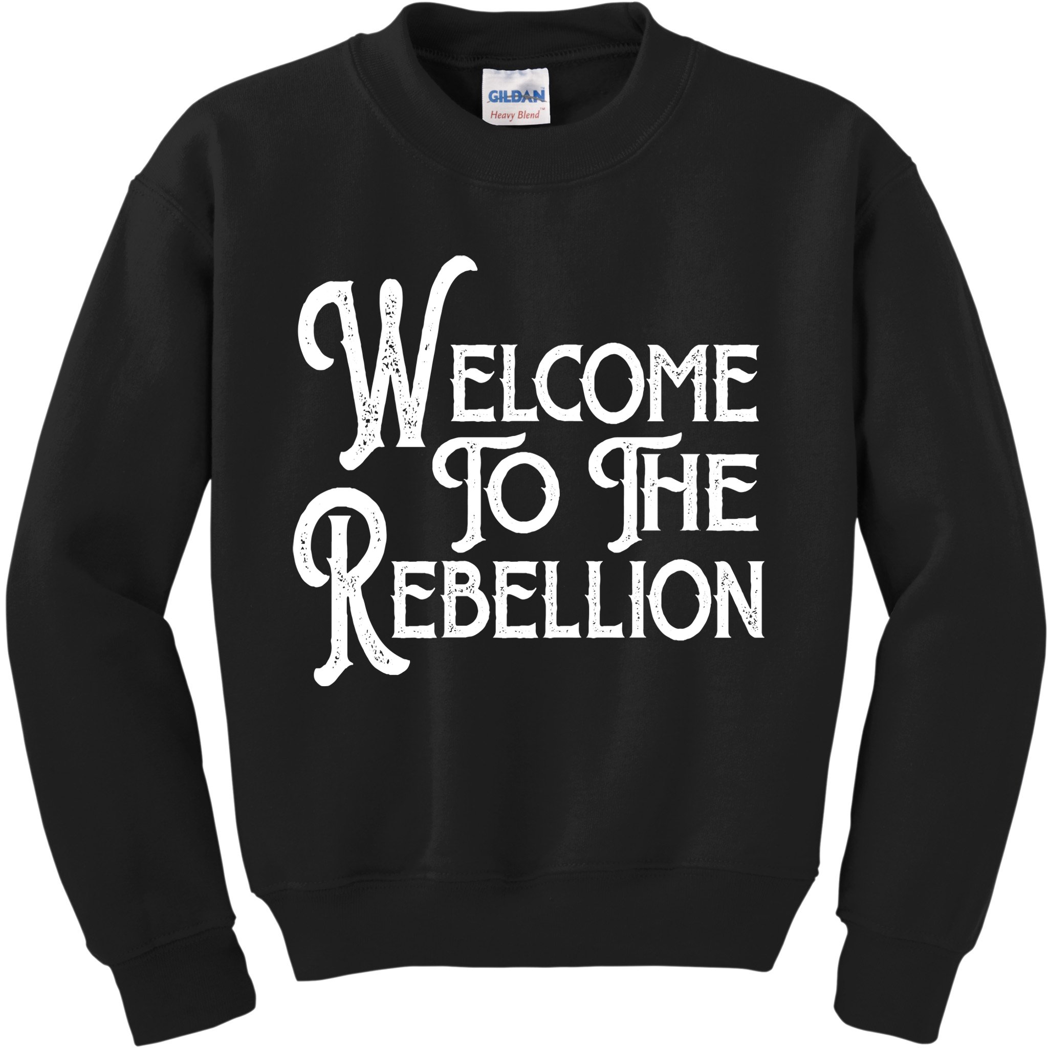 Vintage Style Welcome To The Rebellion Kids Sweatshirt