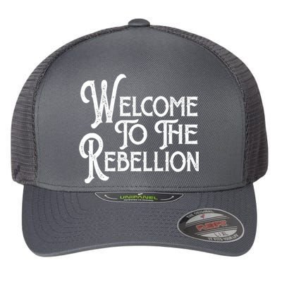 Vintage Style Welcome To The Rebellion Star Wars Flexfit Unipanel Trucker Cap