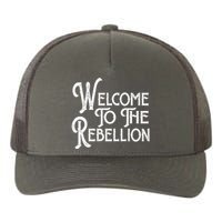 Vintage Style Welcome To The Rebellion Star Wars Yupoong Adult 5-Panel Trucker Hat