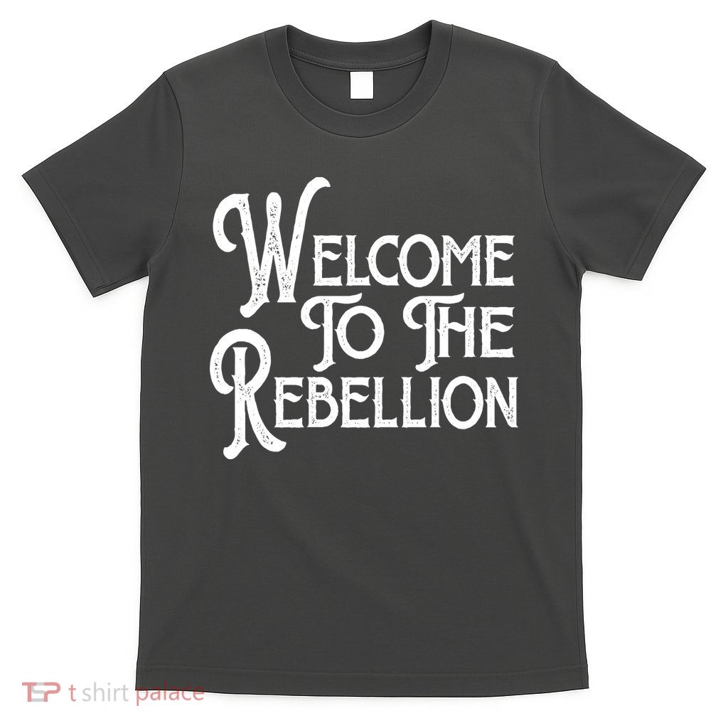Vintage Style Welcome To The Rebellion Star Wars T-Shirt