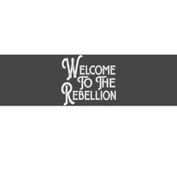 Vintage Style Welcome To The Rebellion Star Wars Bumper Sticker