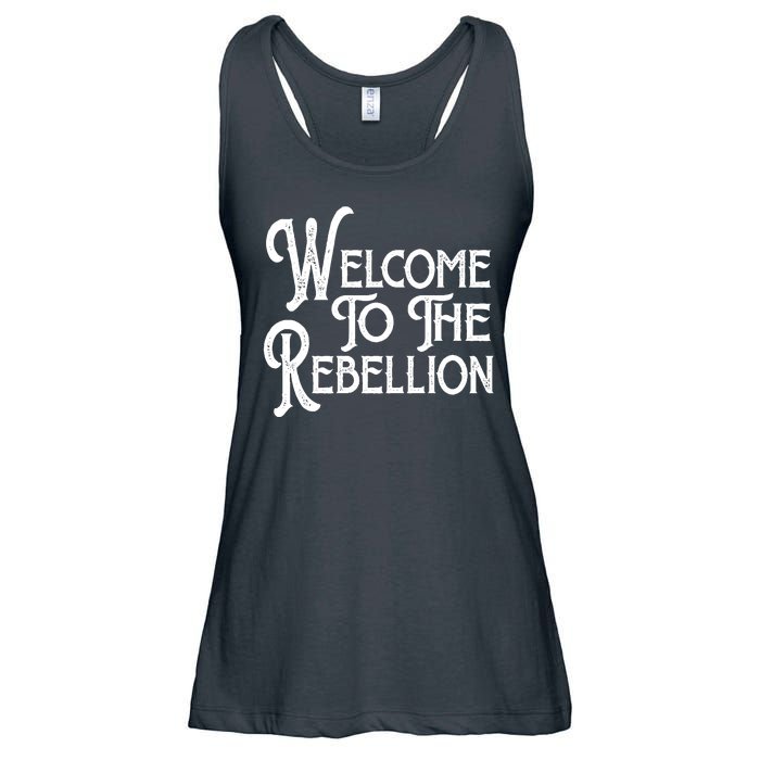 Vintage Style Welcome To The Rebellion Star Wars Ladies Essential Flowy Tank