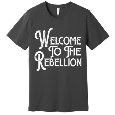 Vintage Style Welcome To The Rebellion Star Wars Premium T-Shirt