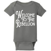 Vintage Style Welcome To The Rebellion Star Wars Baby Bodysuit