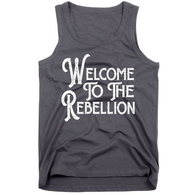 Vintage Style Welcome To The Rebellion Star Wars Tank Top