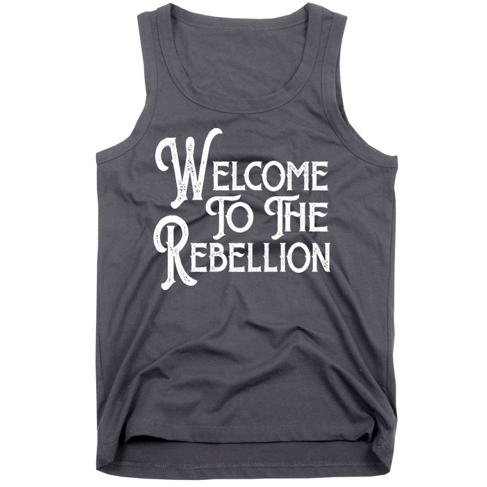 Vintage Style Welcome To The Rebellion Star Wars Tank Top