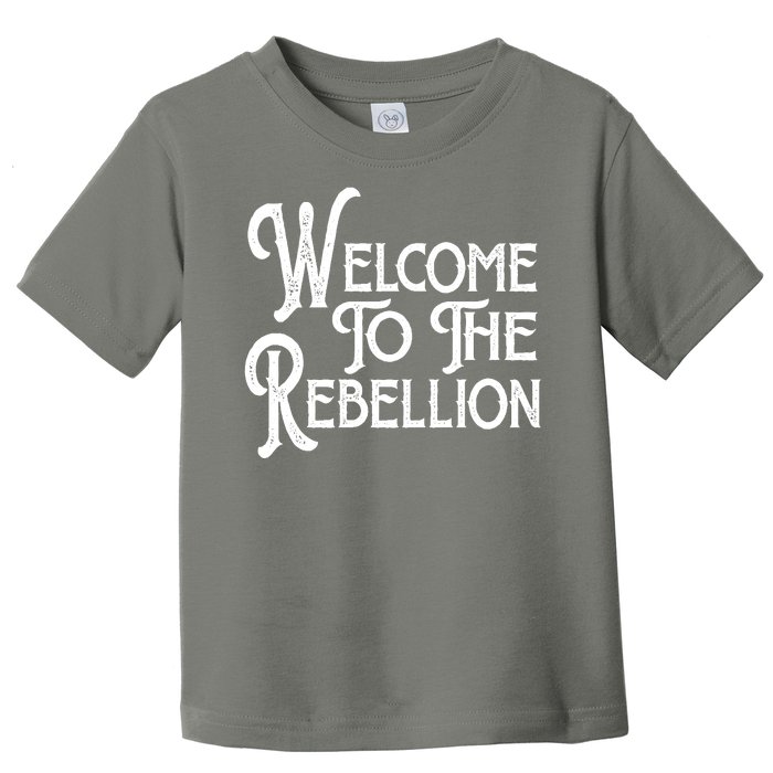 Vintage Style Welcome To The Rebellion Star Wars Toddler T-Shirt