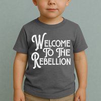 Vintage Style Welcome To The Rebellion Toddler T-Shirt