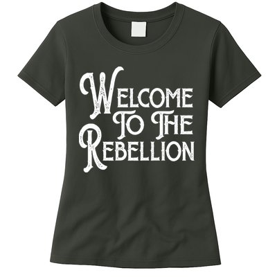 Vintage Style Welcome To The Rebellion Star Wars Womens T-Shirt
