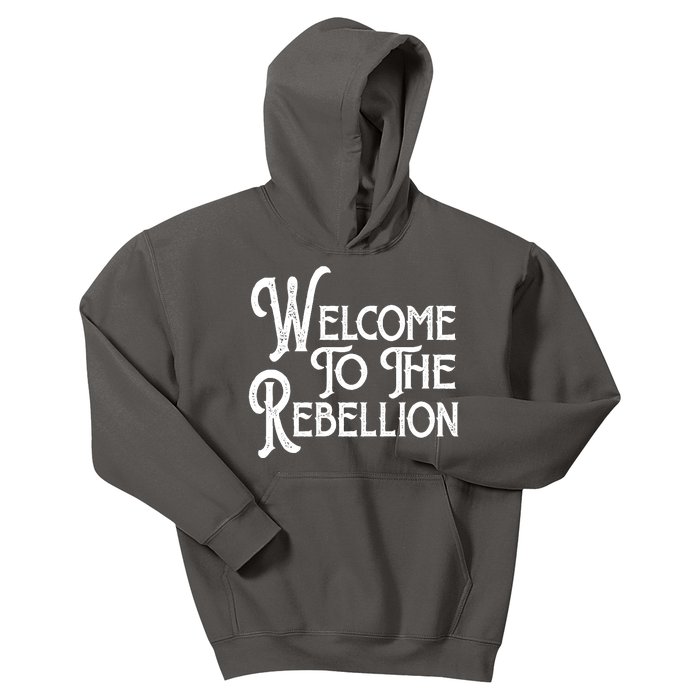 Vintage Style Welcome To The Rebellion Star Wars Kids Hoodie