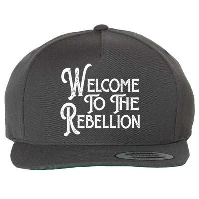 Vintage Style Welcome To The Rebellion Star Wars Wool Snapback Cap