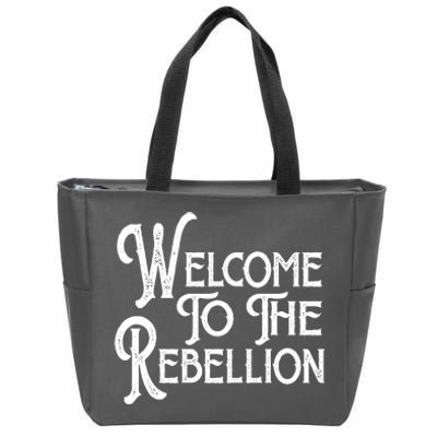 Vintage Style Welcome To The Rebellion Star Wars Zip Tote Bag