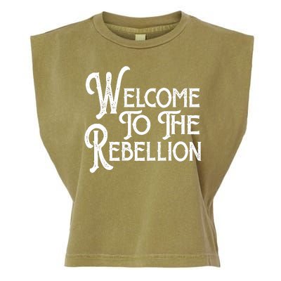 Vintage Style Welcome To The Rebellion Star Wars Garment-Dyed Women's Muscle Tee